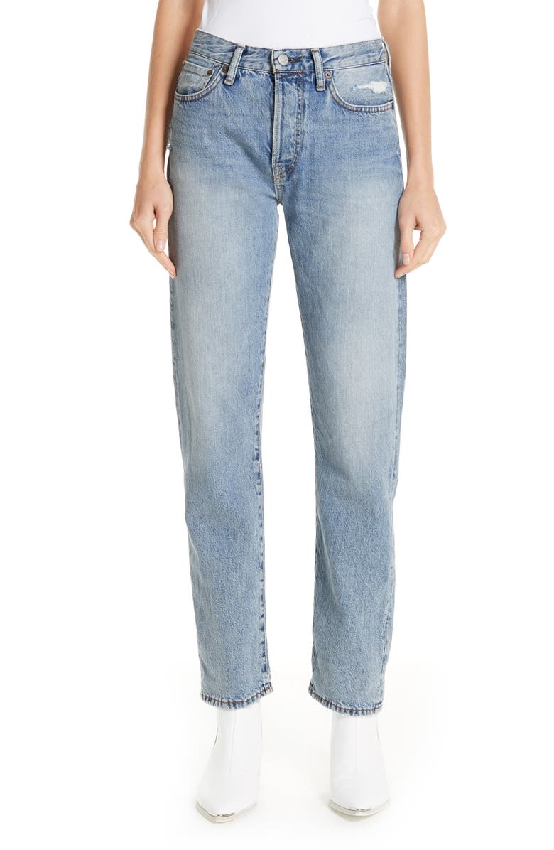 Acne Studios 1997 Straight Leg Jeans, Main, color, 