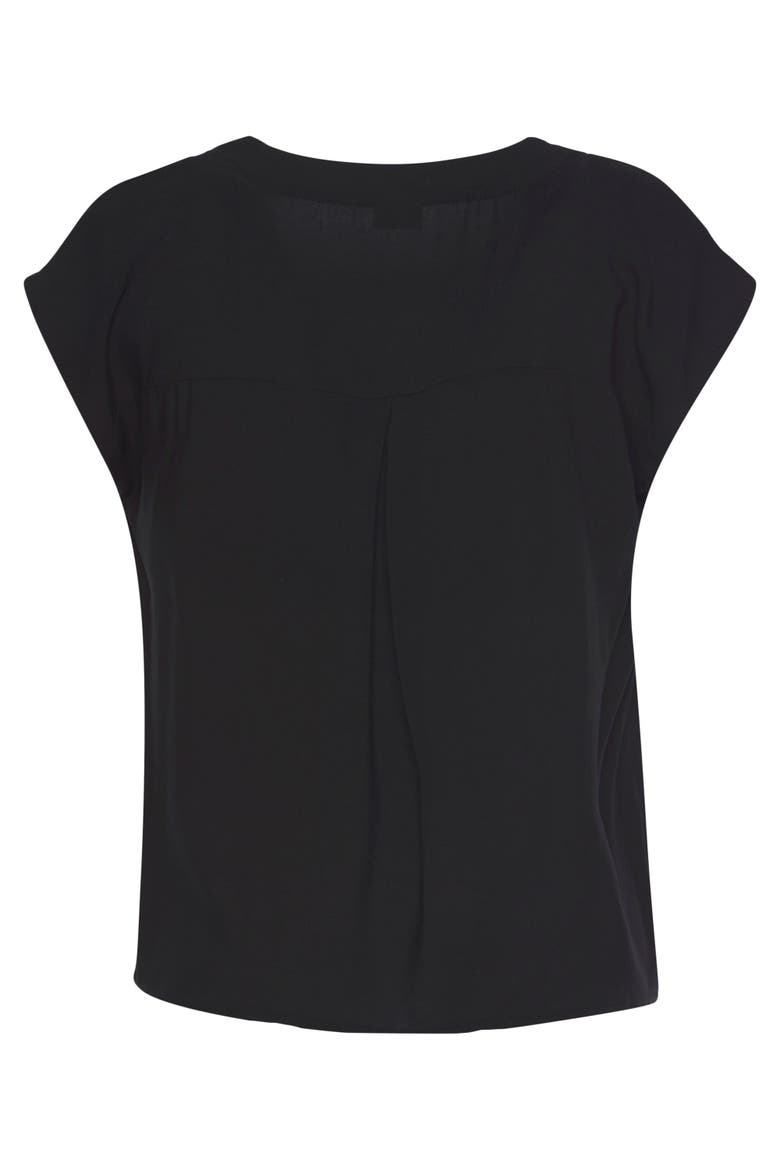 Lightweight Ajour Sweater, Alternate, color, Black