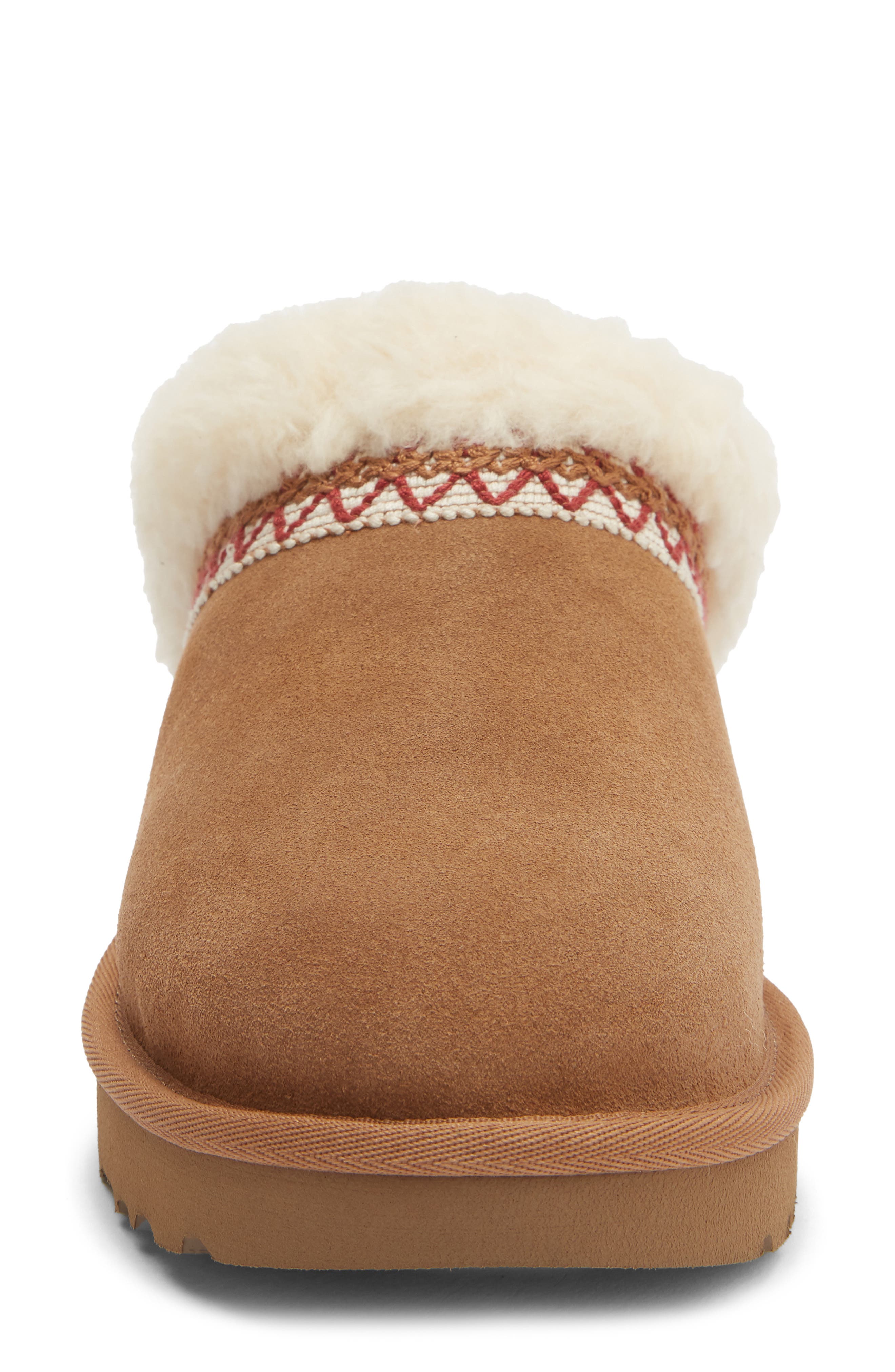 Taslyn Slipette UGGplush Scuff Slipper, Alternate, color, CHESTNUT