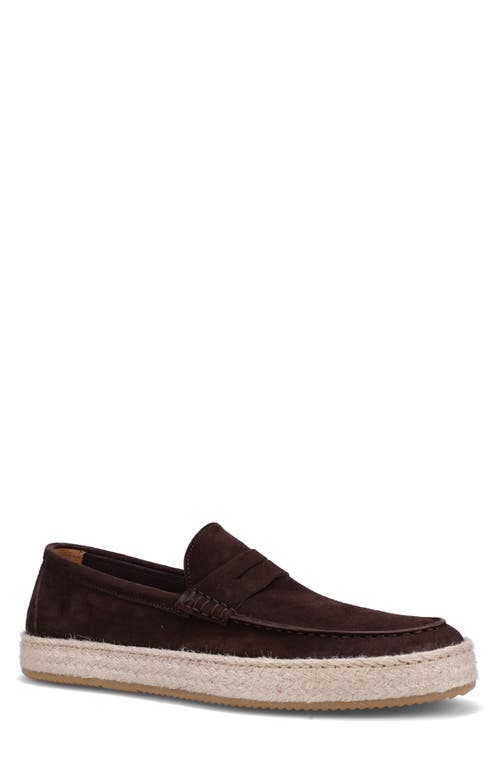 Ron White Dylan Penny Loafer Sneaker In Brown
