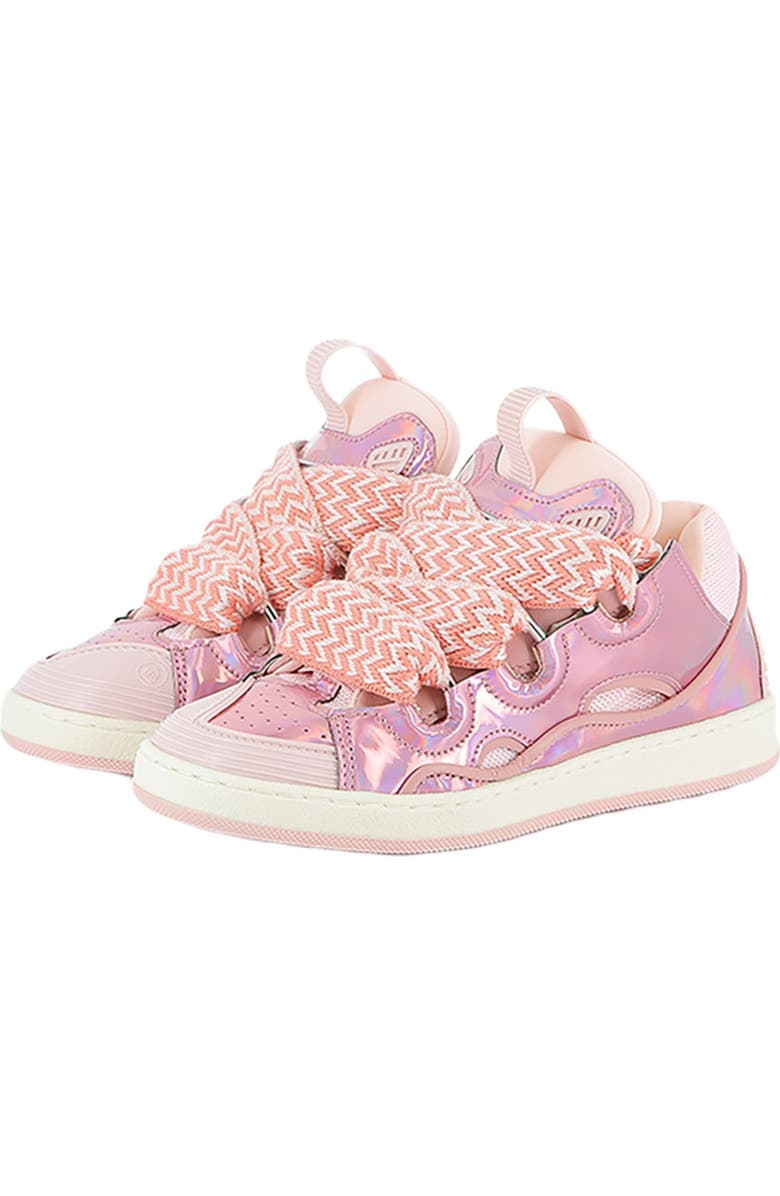 Lanvin KIDS LACE-UP TRAINERS, Alternate, color,
