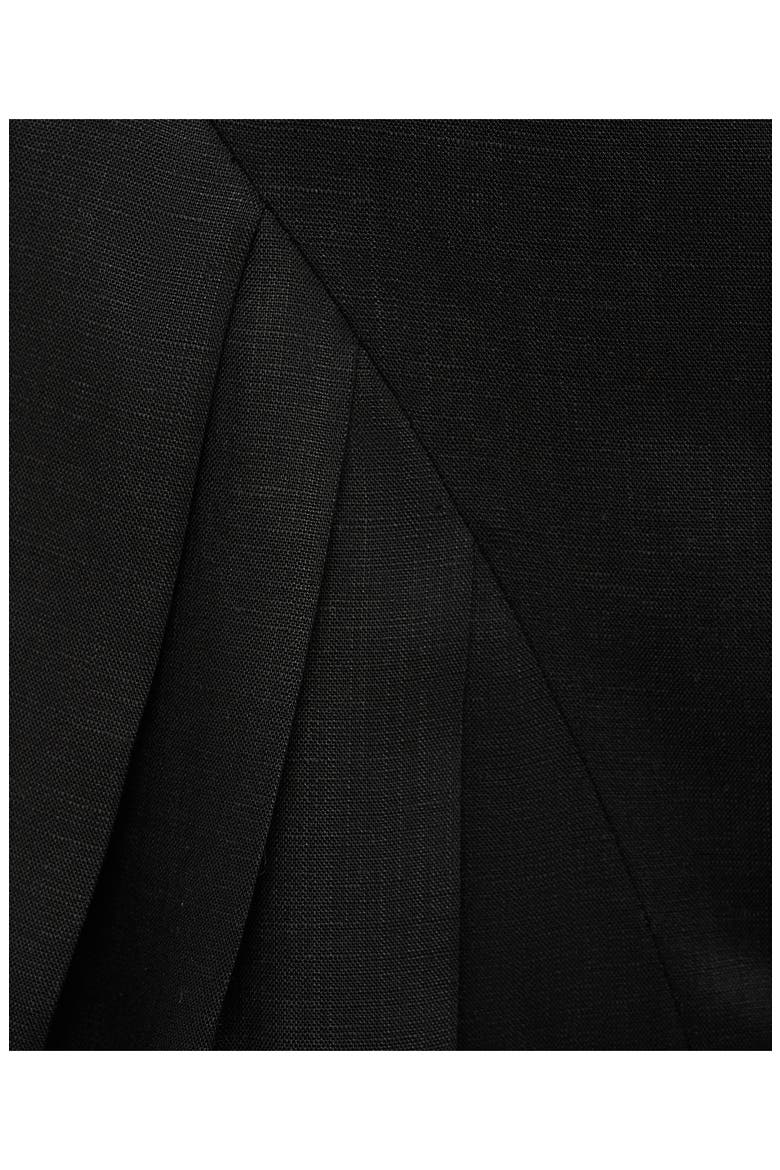 Pleated Sleeveless Dress, Alternate, color, BLACK