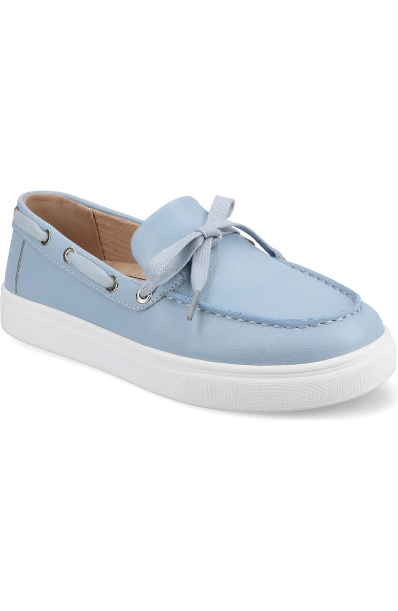 Journee Collection Annamaria Loafer, Main, color, Sky Blue