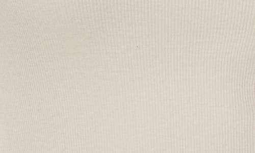 Alp N Rock Laila Rib Seam Detail Mock Neck Sweater In Neutral
