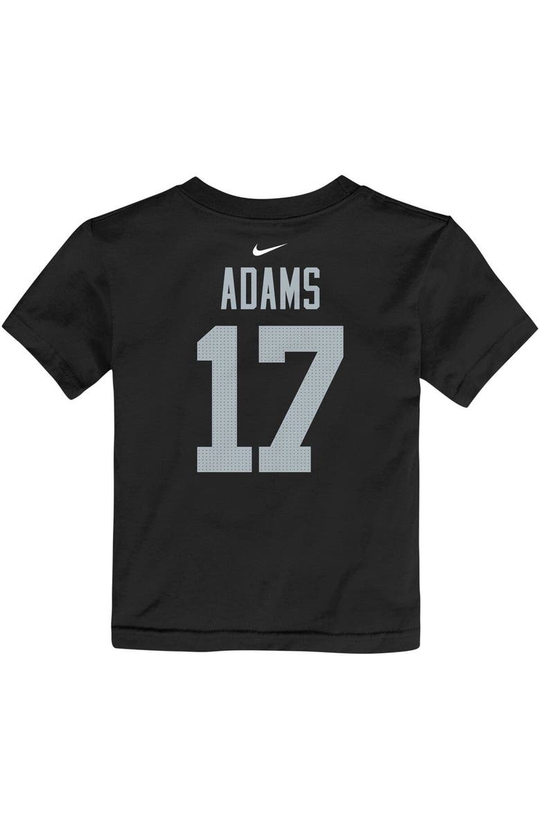 Nike Toddler Nike Davante Adams Black Las Vegas Raiders Player Name & Number T-Shirt, Alternate, color, 
