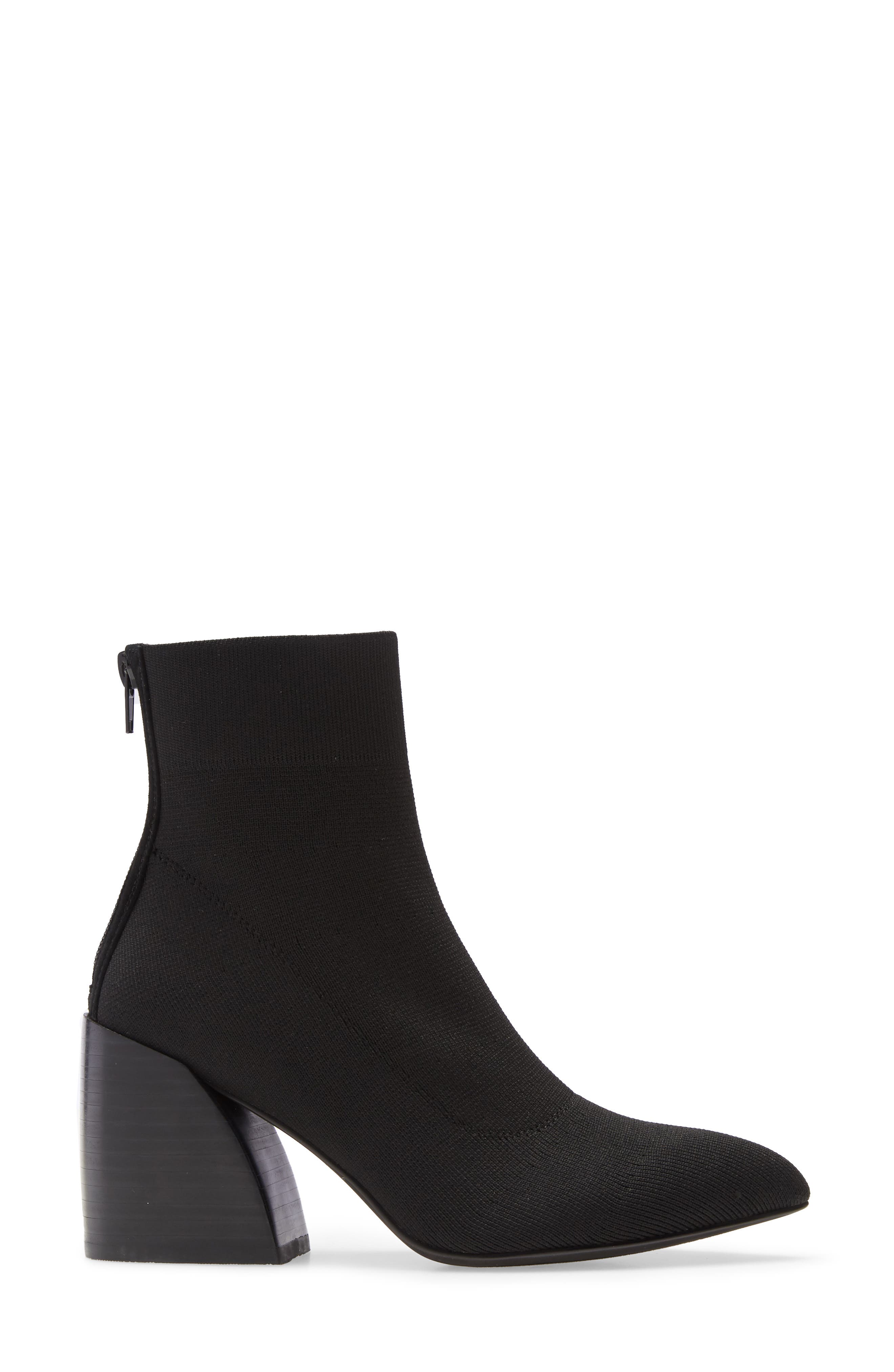 Anteni Knit Bootie, Alternate, color, BLACK FABRIC