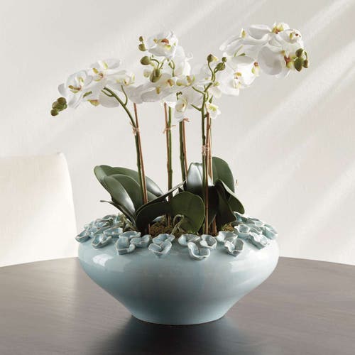 Napa Home & Garden Petite Fleur Decorative Bowl In Blue