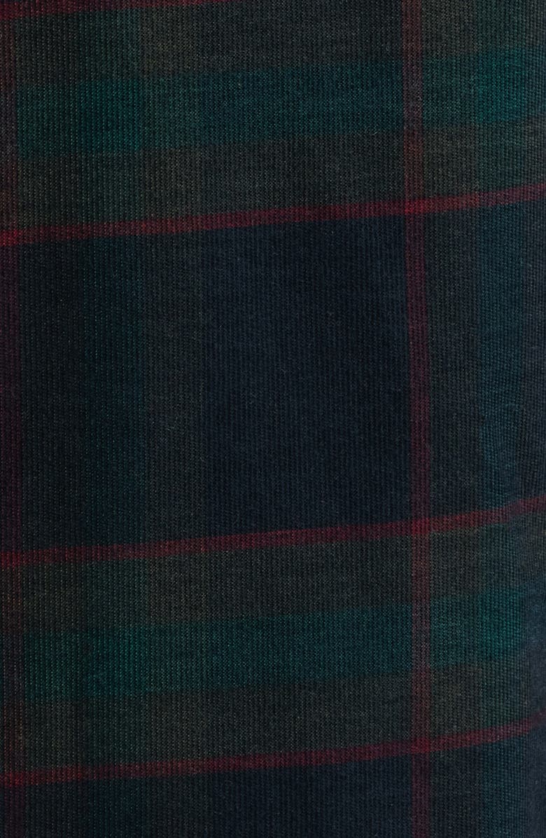 Vince Holme Plaid Cotton Corduroy Button-Up Shirt, Alternate, color, Coastal Combo