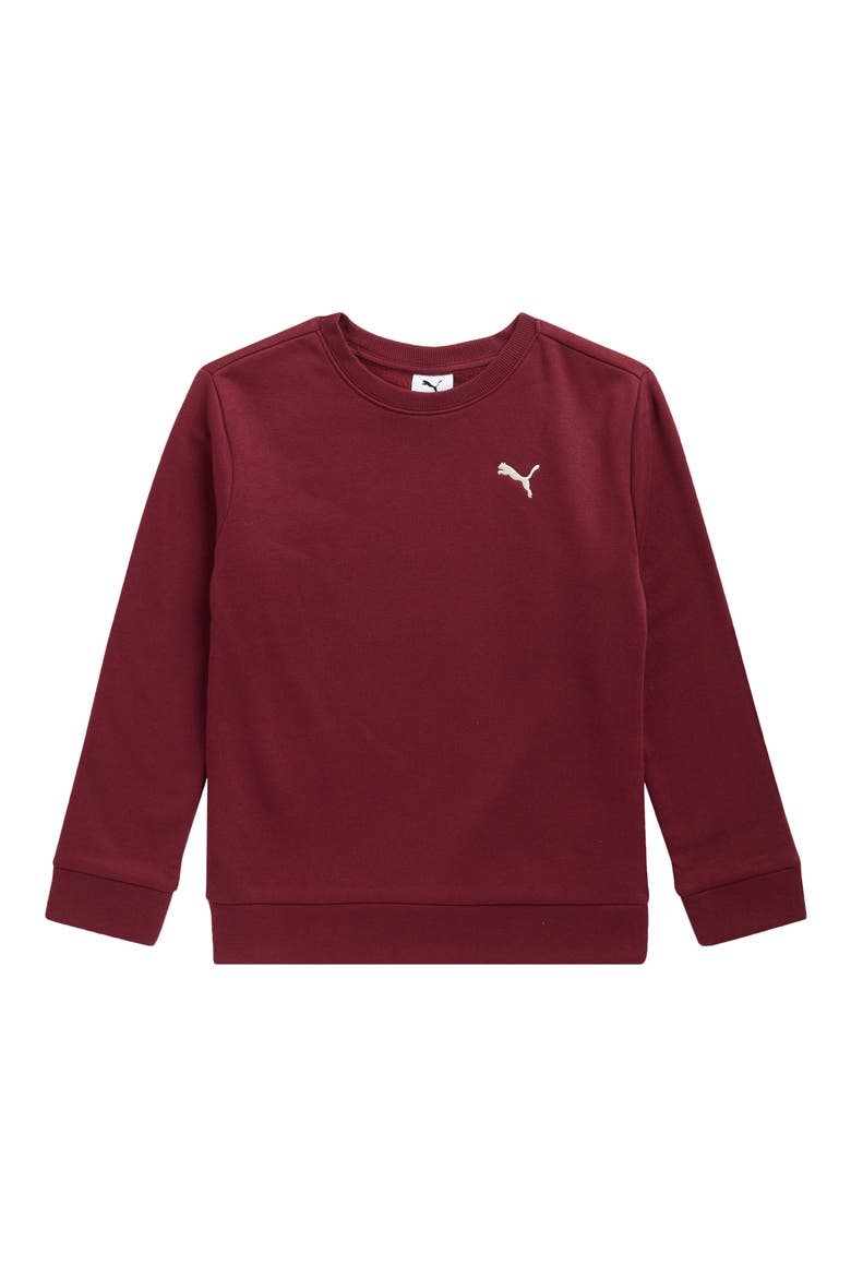 Kids' Class Pack Fleece Sweatshirt, Main, color, CRIMSON