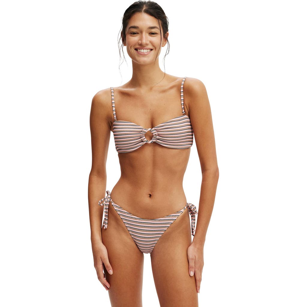 Cotton On Body Ring Front Bandeau Bikini Top