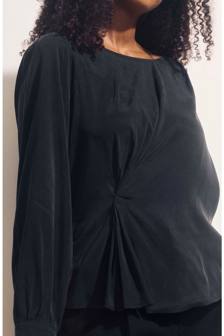 Twist and Shout Top, Alternate, color, BLACK