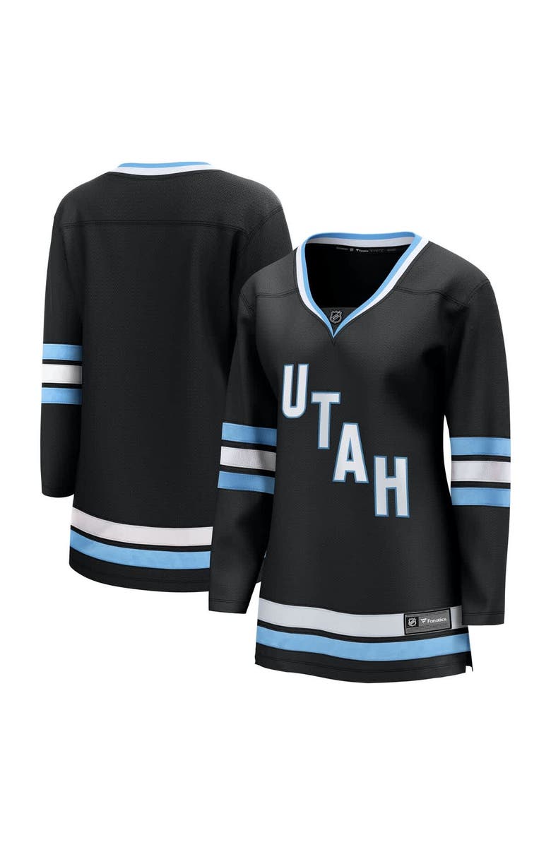 FANATICS Women's Fanatics  Black Utah Hockey Club Premier Breakaway Home Jersey, Alternate, color, 