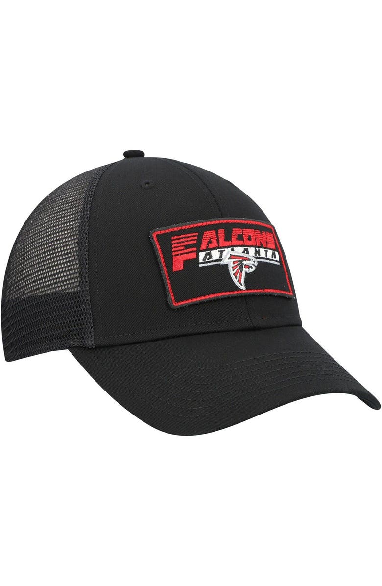 '47 Youth '47 Black Atlanta Falcons Levee MVP Trucker Adjustable Hat, Alternate, color, 