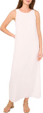 Vince Camuto Textured Sleeveless Maxi Dress