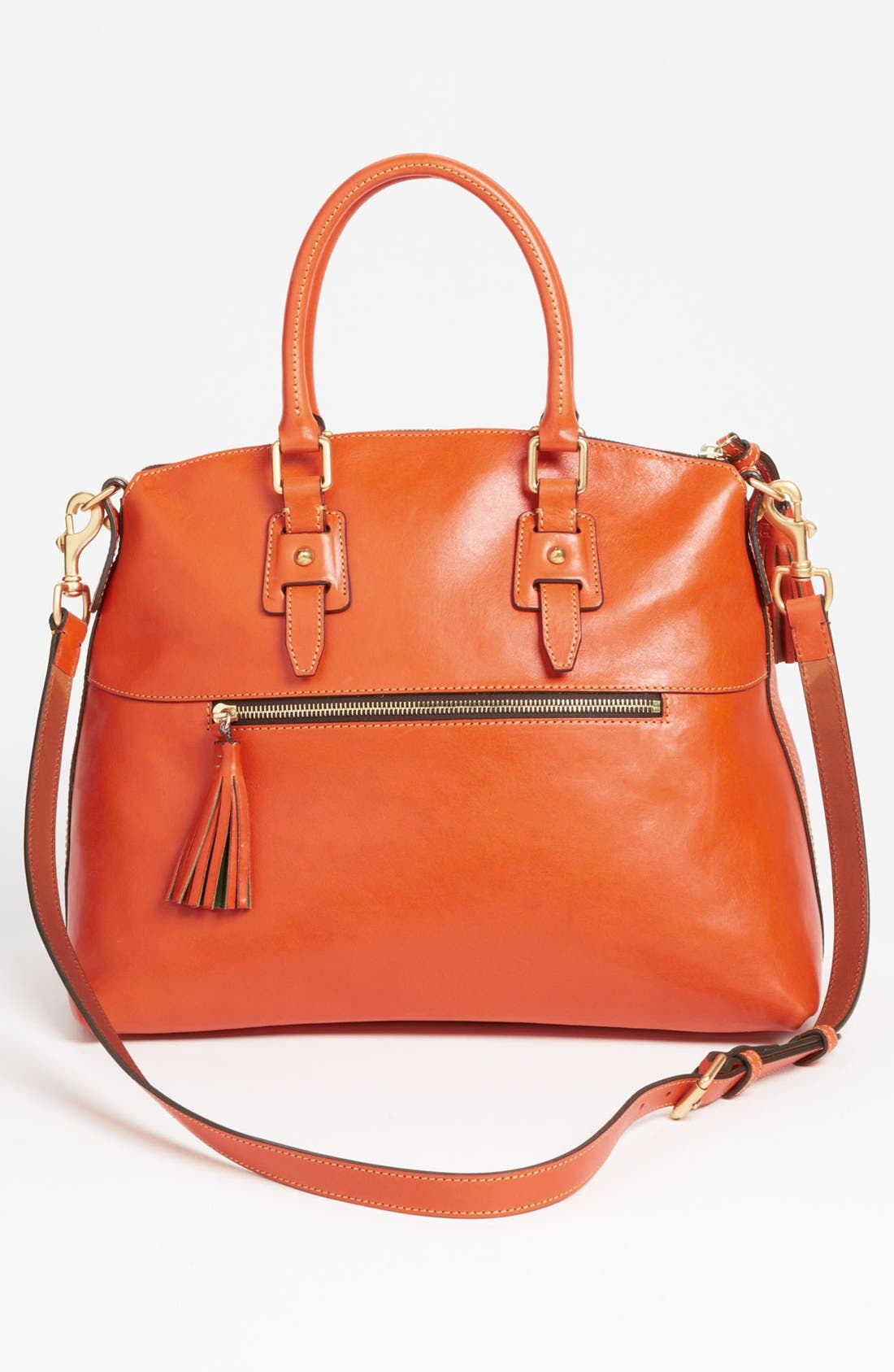 'Clayton' Satchel, Alternate, color, ORANGE