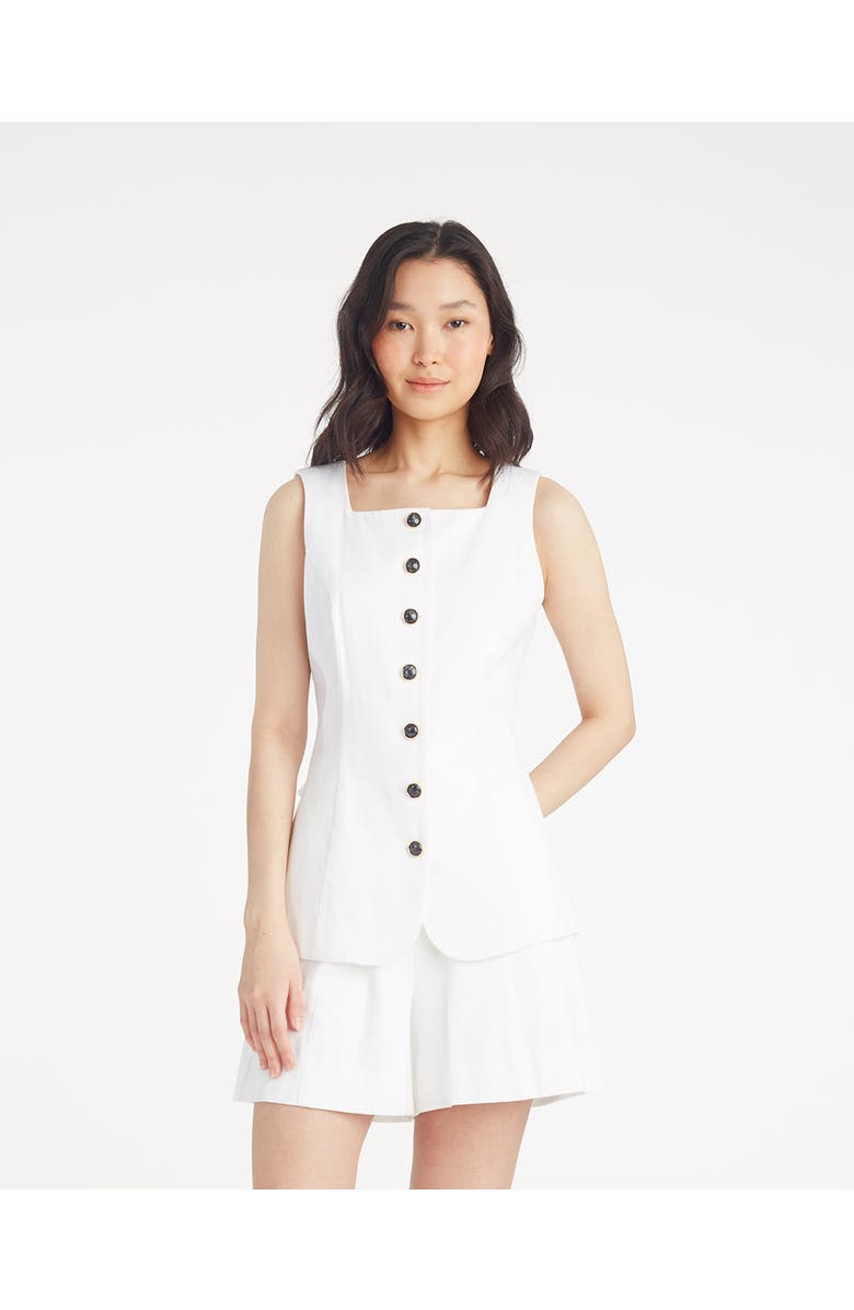 Draper James Tailored Top, Alternate, color, 