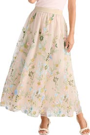 Brave+True Enchanted Maxi Skirt