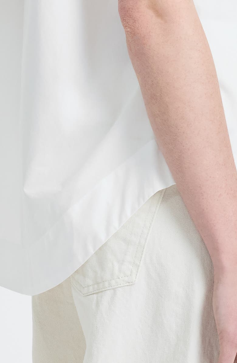 French Connection Cotton Poplin Popover Top, Alternate, color, 