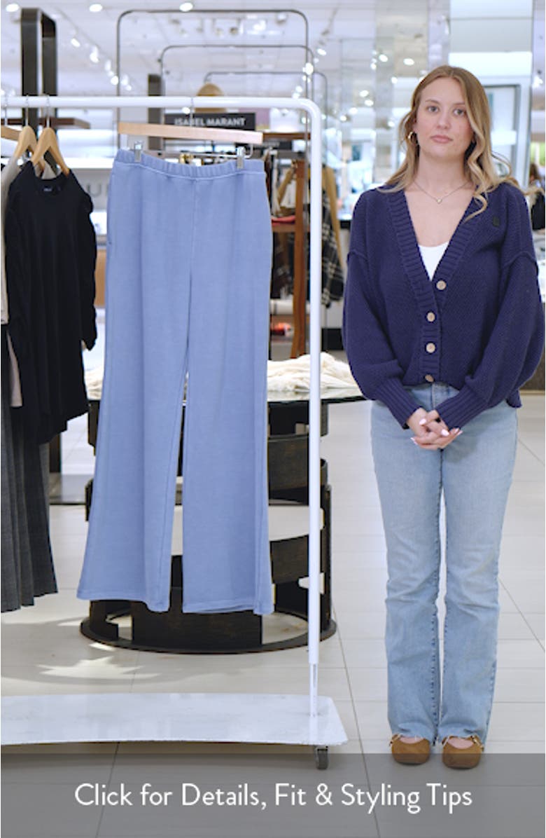 Fade Out Flare Leg Sweatpants, sales video thumbnail