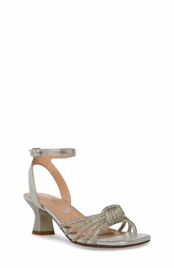 Steve Madden Kids' JLucia Rhinestone Strappy Sandal