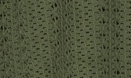 Truth Open Knit Button-up Cuban Shirt