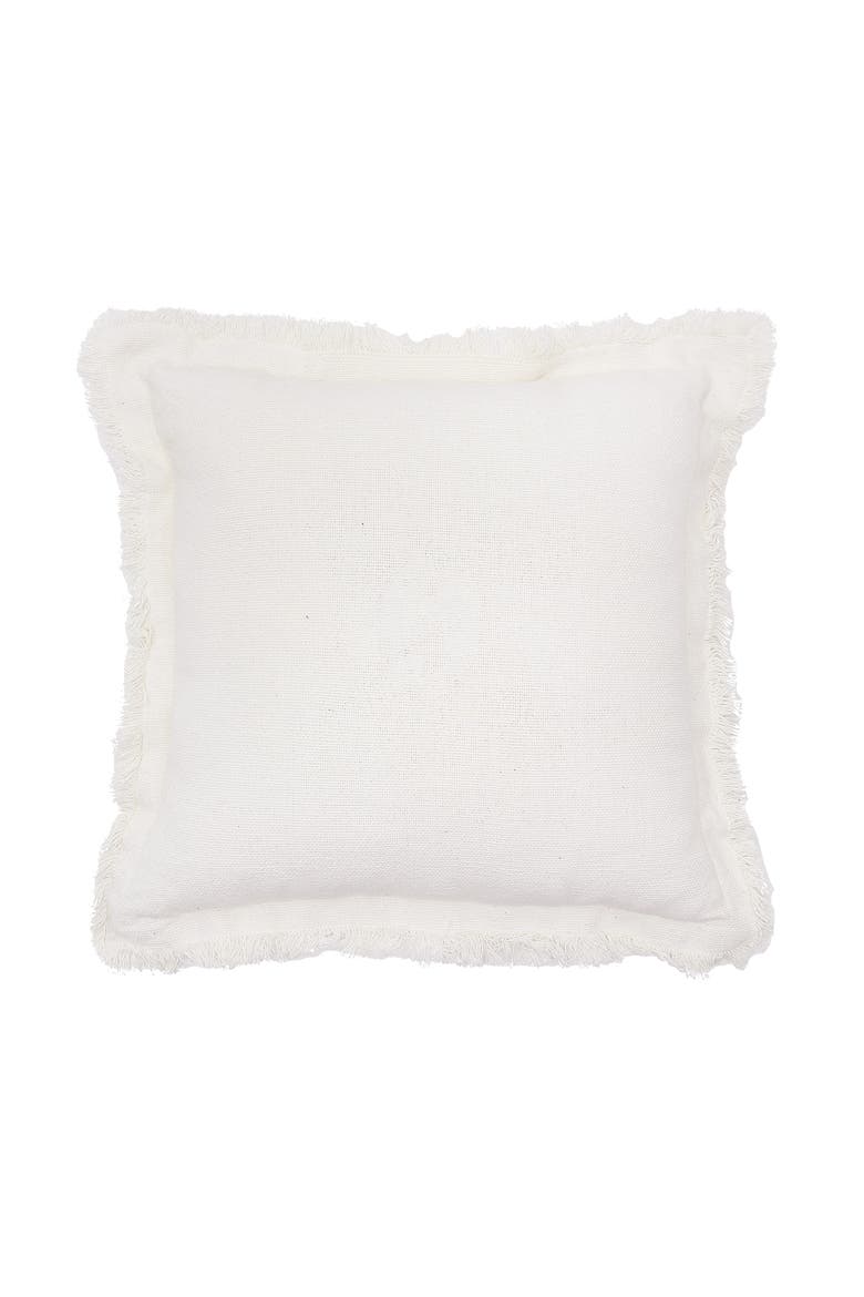 Sawyer Throw Pillow, Main, color, Off-White