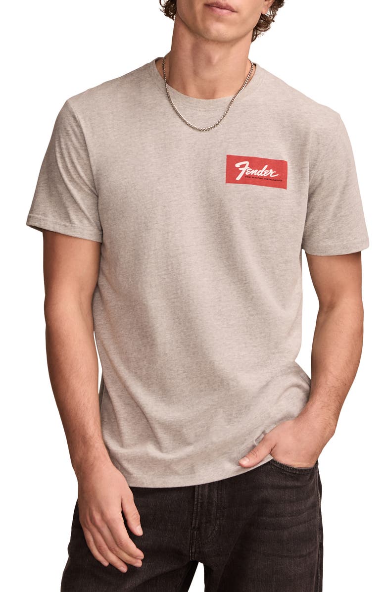 Lucky Brand Fender Strat Photos Graphic T-Shirt, Main, color, 
