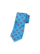 Paul Fredrick Patterned Woven Silk Tie