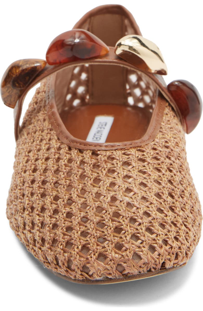 Steve Madden Poppin Flat, Alternate, color, Brown Raffia