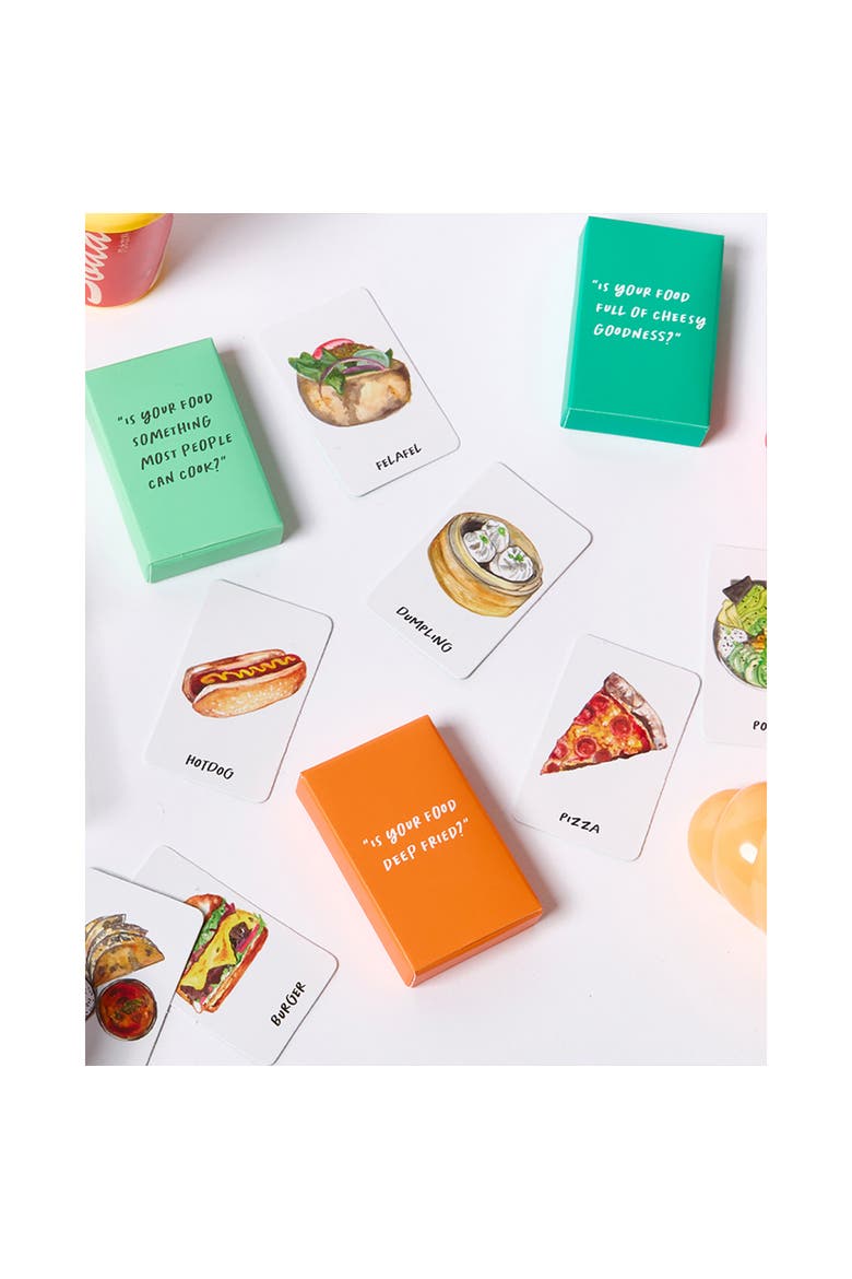 Guess The Food, Party Game, Ask Yes & No Questions, Alternate, color, Multicolored