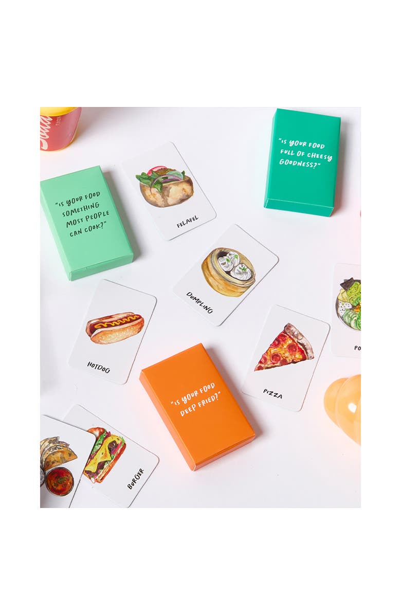 Journey of Something Guess The Food, Party Game, Ask Yes & No Questions, Alternate, color, 