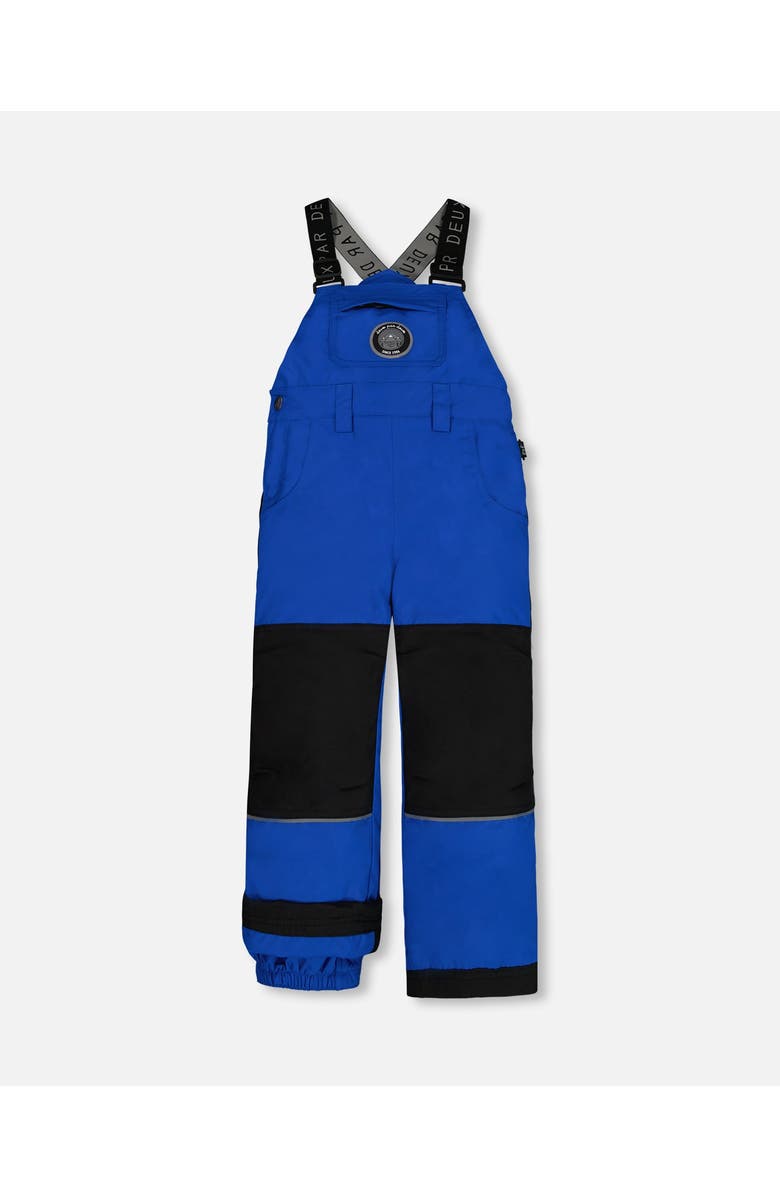 Deux par Deux Boy's Overall Snow Pants Royal Blue, Main, color, 