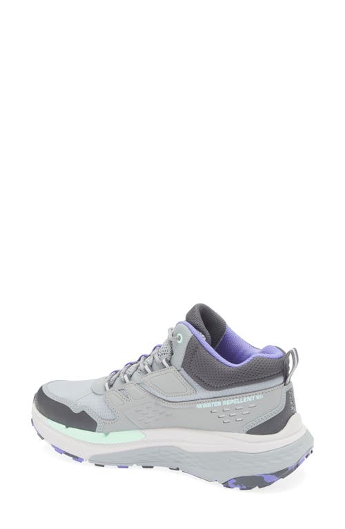 Skechers Max Cushioning Elite Trail 2.0 Shoe In Gray/lavender