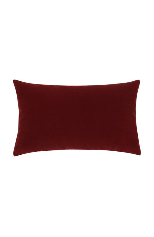 Elaine Smith Plush Velvet Indoor & Outdoor Woven Accent Pillow