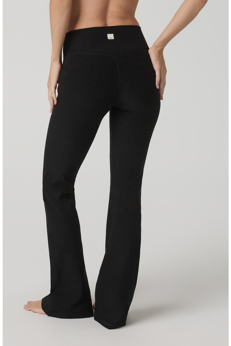 Elevation Rhythm Flare Pants, Alternate, color, BLACK HEATHER