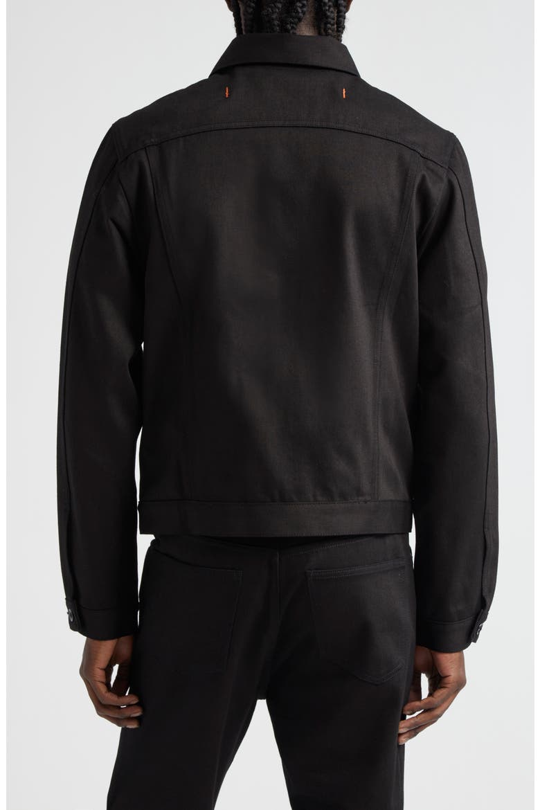 Three-Pocket Cotton Bomber Jacket, Alternate, color, BLACK