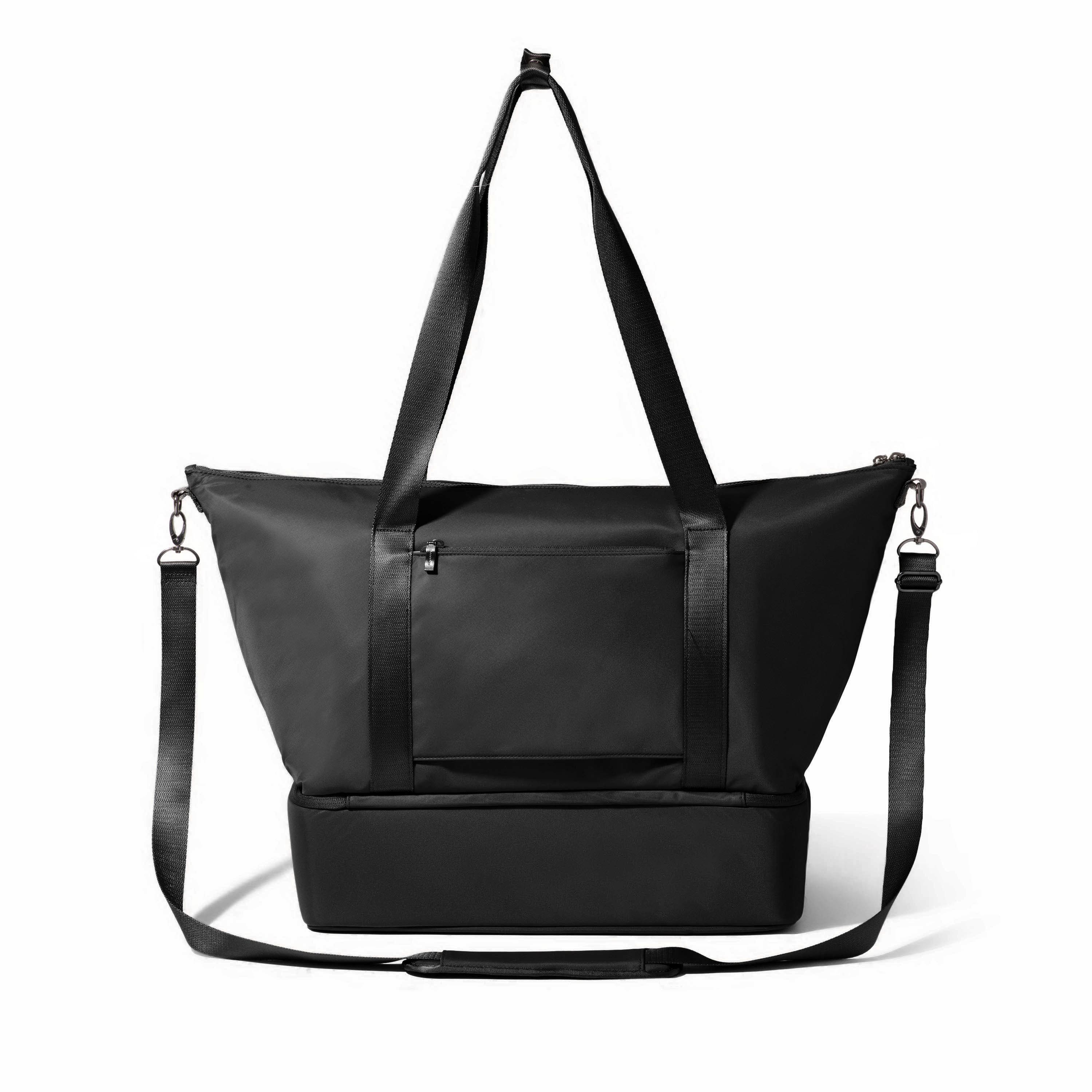 BAGGALLINI Park Ave Weekender Tote, Alternate, color, Black Twill