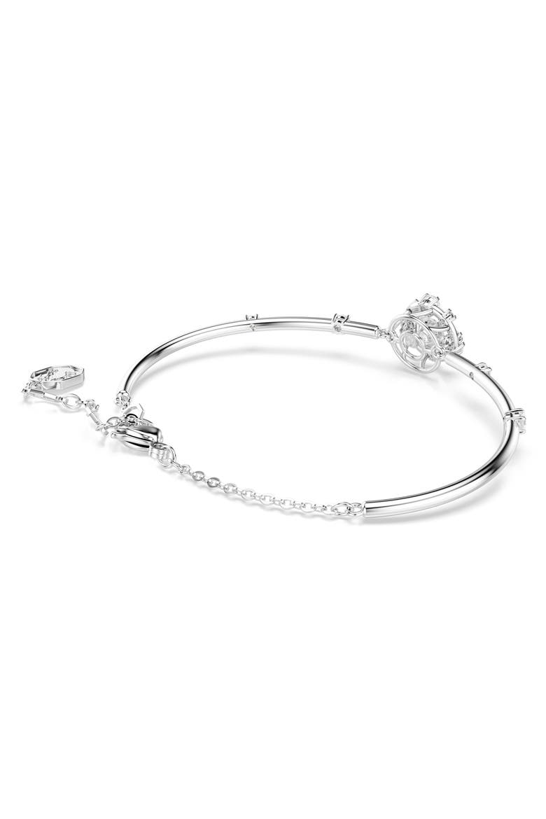 Constella Bangle Bracelet, Alternate, color, SILVER/ WHITE
