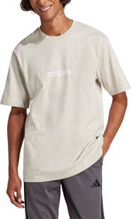 adidas Essentials Linear Jersey Graphic T-Shirt