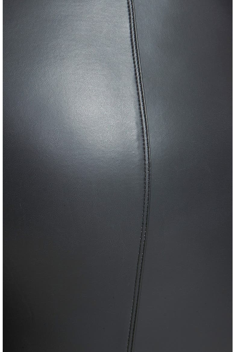 Lyssé® Faux Leather Leggings, Alternate, color, BLACK
