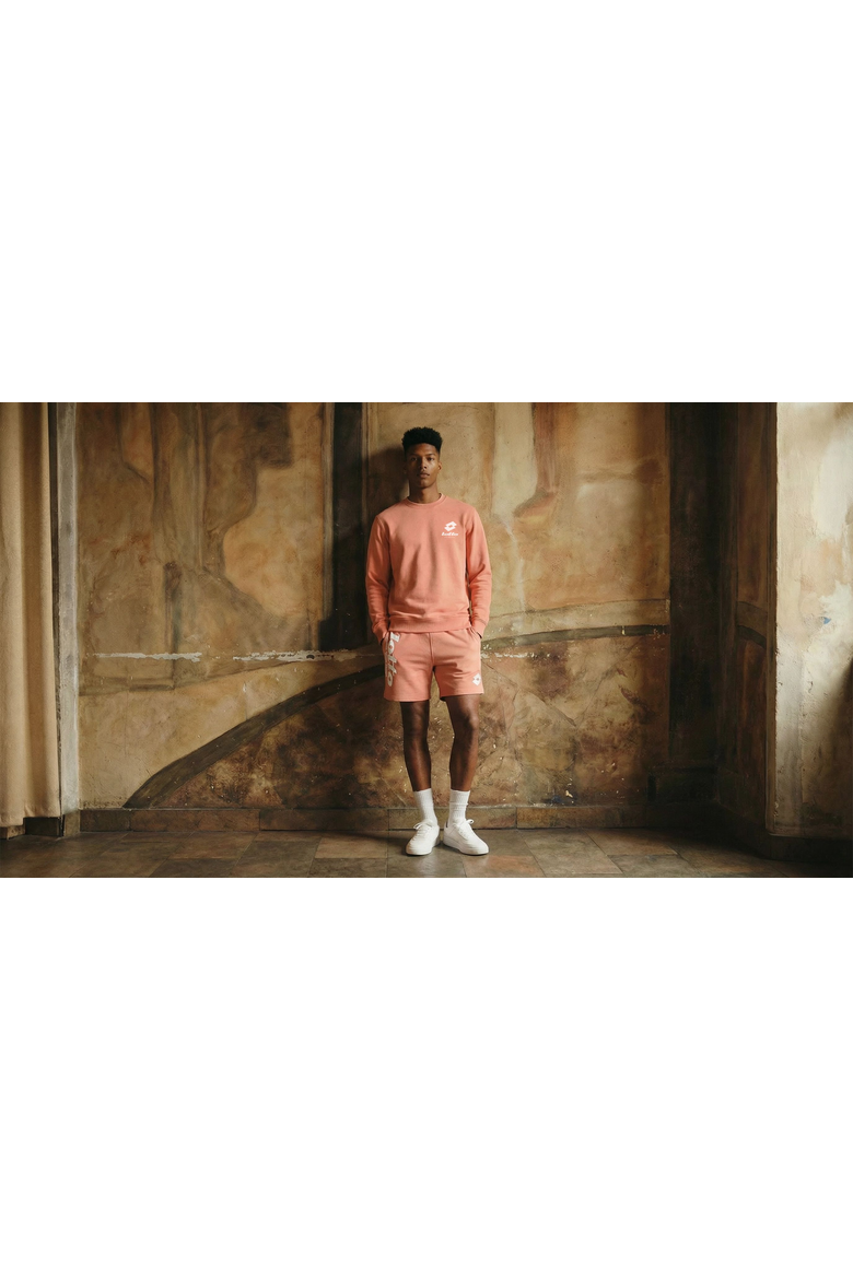Invitational Men's Crewneck Sweater, Alternate, color, Pink