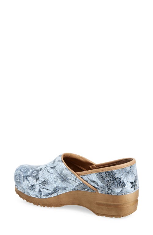 Sanita Plume Floral Print Clog In Multi