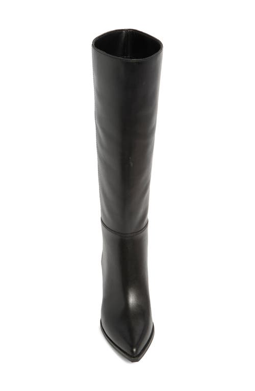 Marc Fisher Ltd Challi Pointed Toe Knee High Boot In Black