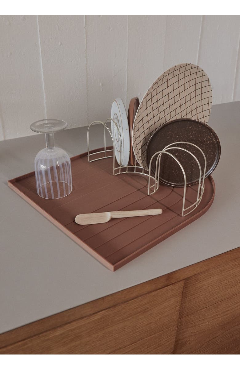 OYOY Dish Drainer, Alternate, color, Silver