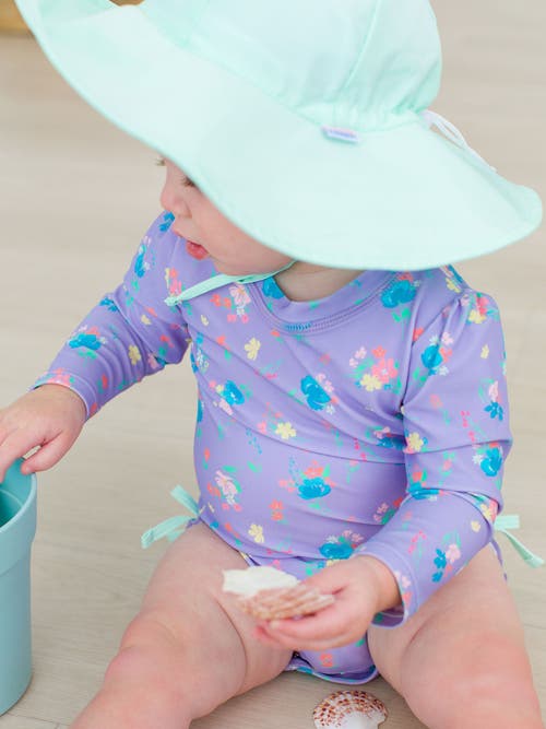 Shop Rufflebutts Toddler Girls Long Sleeve Upf50+ One Piece Rash Guard
