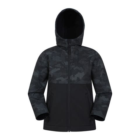 Childrens/Kids Exodus Camouflage Soft Shell Jacket