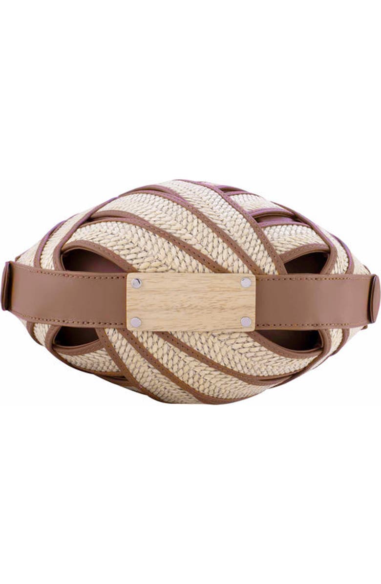 PERRIN PARIS Le Panier Handbag, Alternate, color, Raphia | Caramel