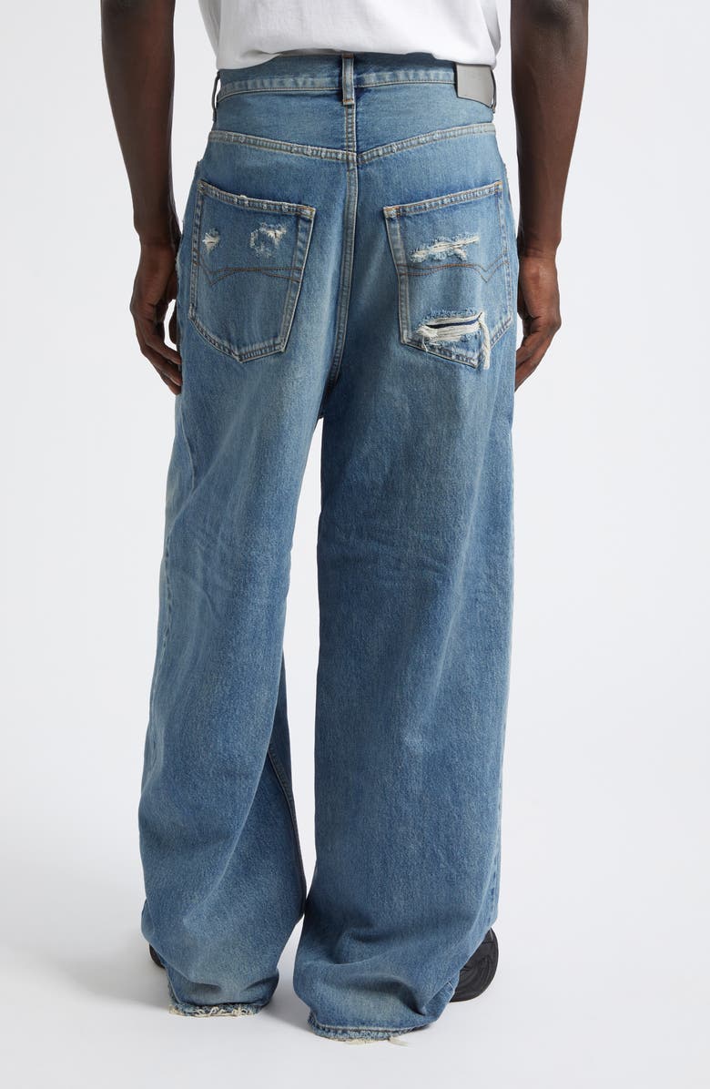 Balenciaga Baggy Jeans, Alternate, color, 5002 Aubergine