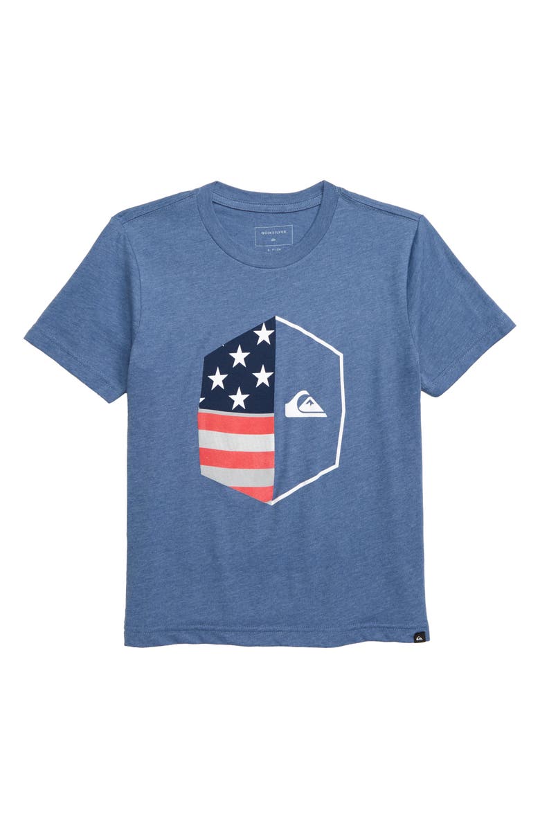 Quiksilver Americana Graphic T-Shirt, Main, color,
