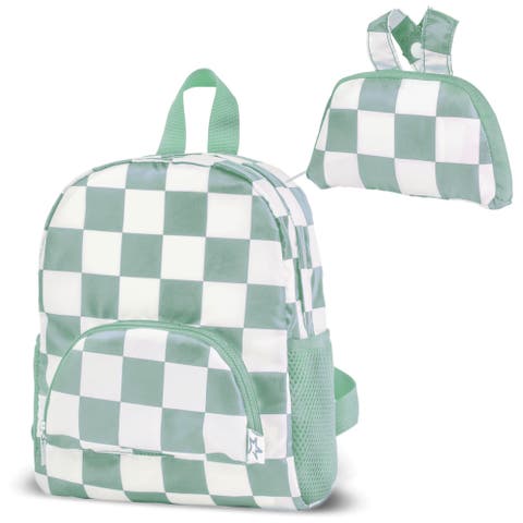 Lightweight Backpack with Fold-Up Pouch